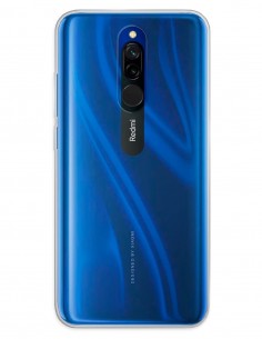 Funda Gel Silicona Liso Transparente para Xiaomi Redmi 8