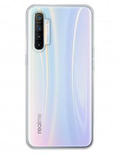 Funda Gel Silicona Liso Transparente para Realme Xt